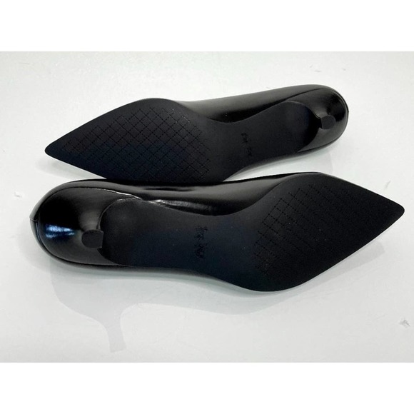 COACH UniPump Black Kitten Heel Pumps size 7 1/2 New in Box - Picture 6 of 7